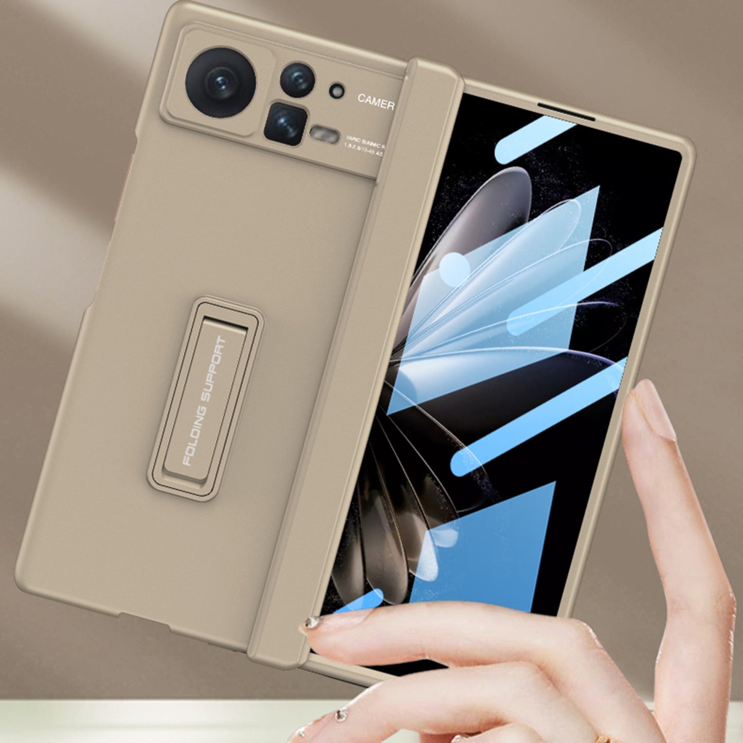 For Xiaomi Mix Fold 2 GKK Fold Magnetic Hinge Full Coverage Phone Case(Green)