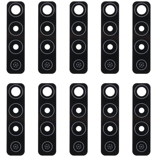 For Tecno Camon 17 CG6 10pcs Back Camera Lens