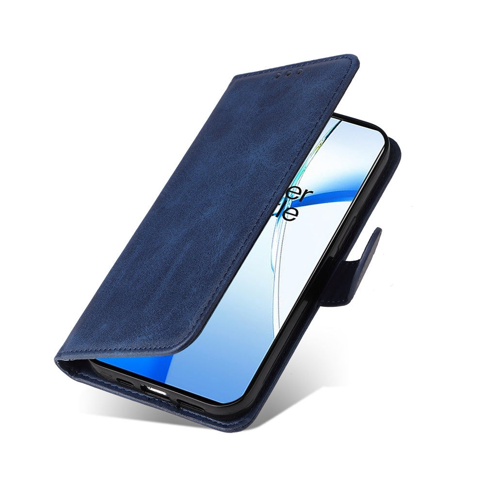 For OPPO K12 Classic Calf Texture Flip Leather Phone Case(Blue)