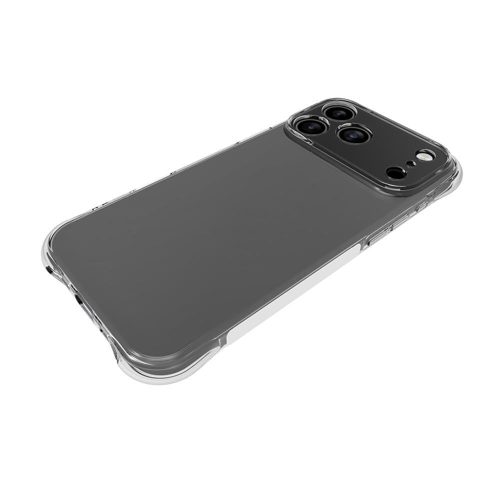 Compatible with iPhone 18 Pro Max Shockproof Non-slip Thickening TPU Phone Case - Transparent