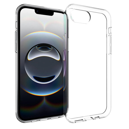 For iPhone 16e Waterproof Texture TPU Phone Case(Transparent)