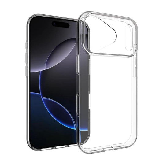 For iPhone 17 Pro Max Waterproof Texture TPU Phone Case(Transparent)