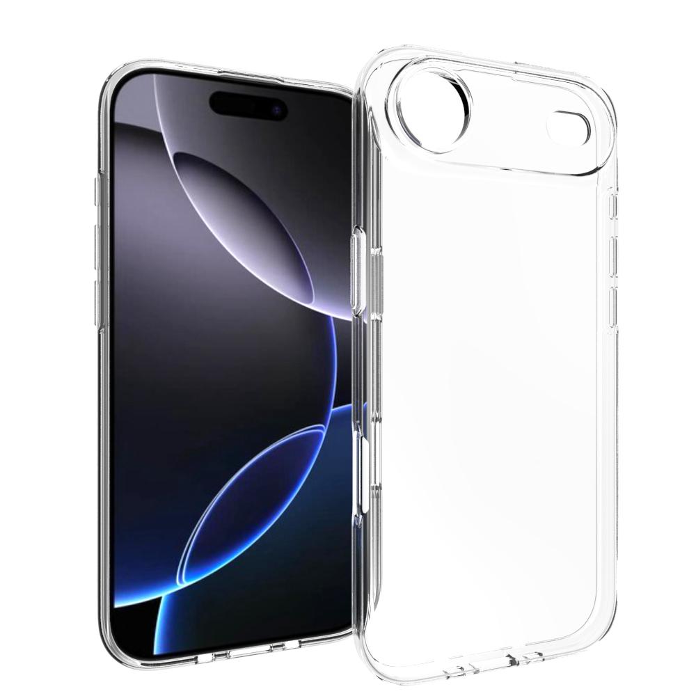 For iPhone Air Waterproof Texture TPU Phone Case(Transparent)