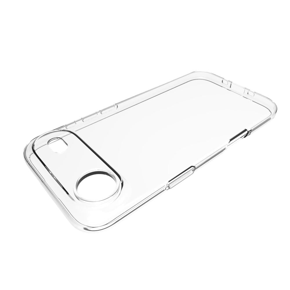 For iPhone Air Waterproof Texture TPU Phone Case(Transparent)