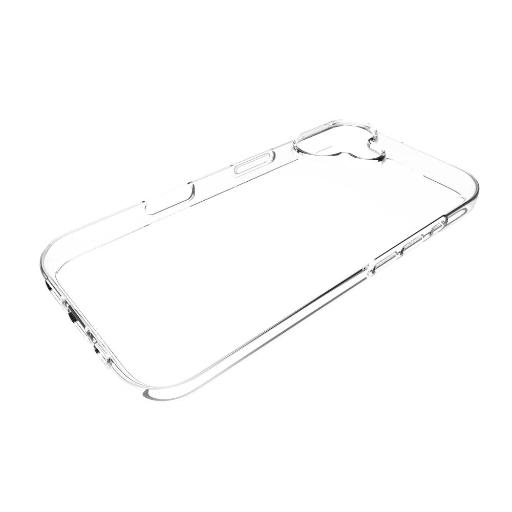 For iPhone 17 Waterproof Texture TPU Phone Case(Transparent)