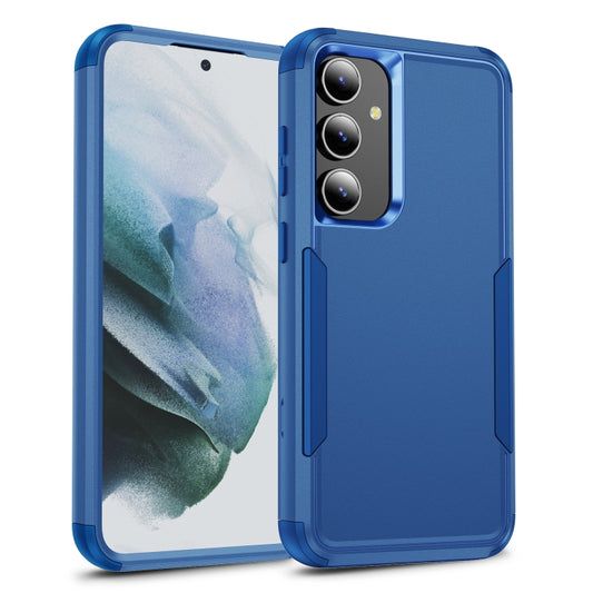 For Samsung Galaxy S24 5G TPU + PC Shockproof Protective Phone Case(Royal Blue)