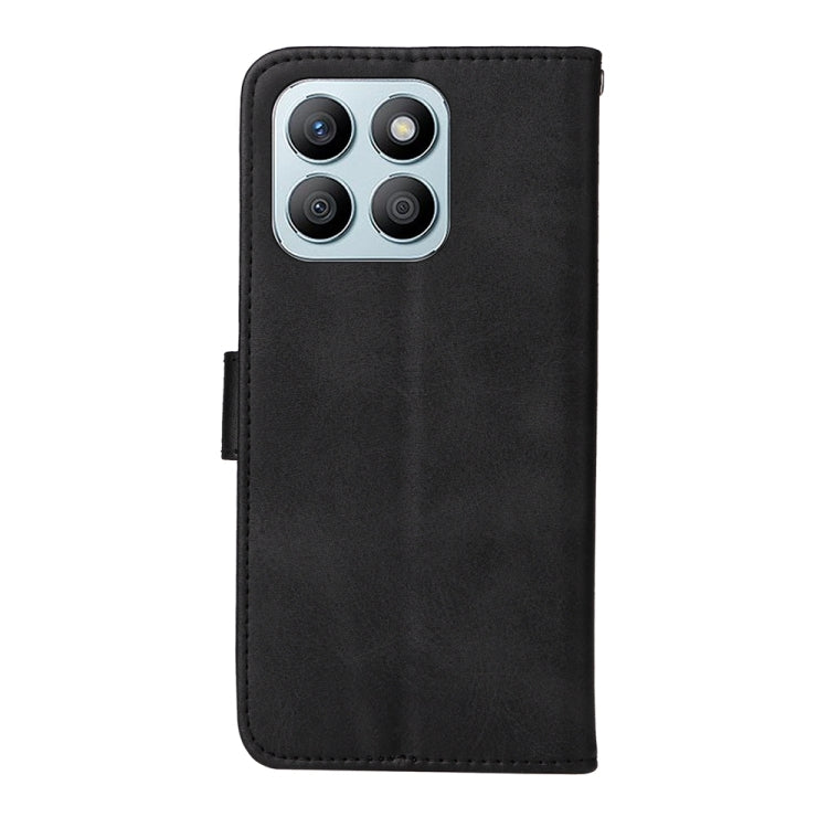 For Honor X8b Classic Calf Texture Flip Leather Phone Case(Black)