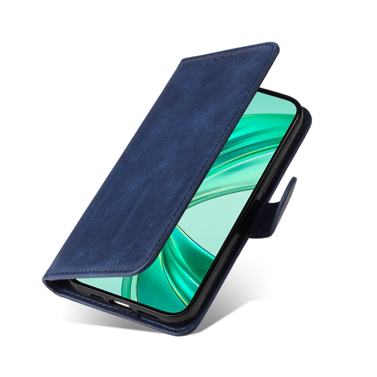 For Honor X8b Classic Calf Texture Flip Leather Phone Case(Blue)
