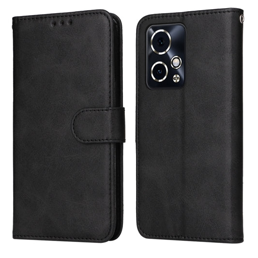 For Honor 90 GT Classic Calf Texture Flip Leather Phone Case(Black)