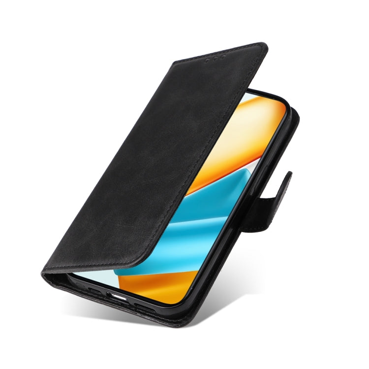 For Honor 90 GT Classic Calf Texture Flip Leather Phone Case(Black)