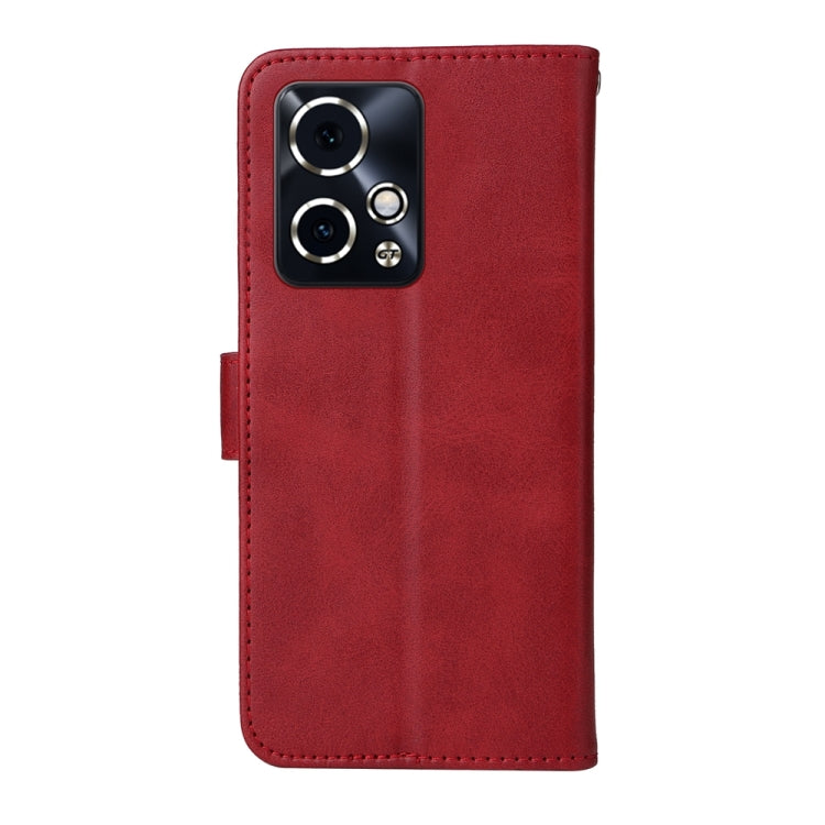 For Honor 90 GT Classic Calf Texture Flip Leather Phone Case(Red)