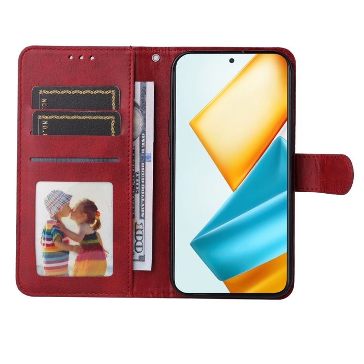 For Honor 90 GT Classic Calf Texture Flip Leather Phone Case(Red)