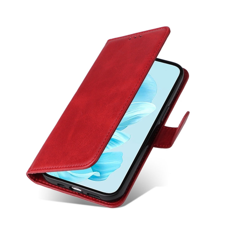 For Honor 200 Lite 5G Global Classic Calf Texture Flip Leather Phone Case(Red)