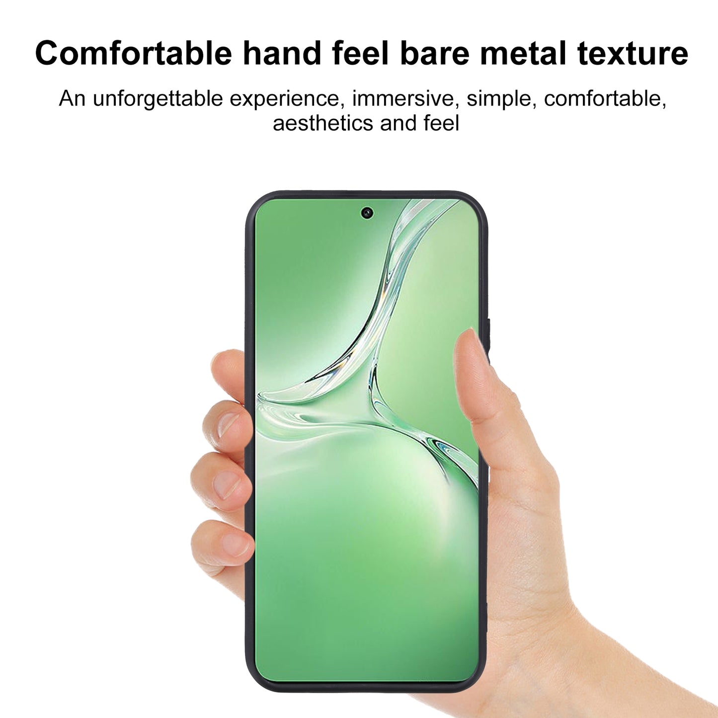 For OPPO K12 TPU Phone Case(Black)