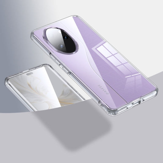For Honor 100 Pro Armor Clear TPU Hard PC Phone Case(Clear)