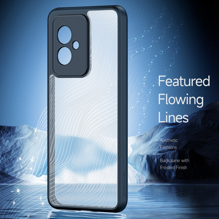 For Honor 100 DUX DUCIS Aimo Series TPU + PC Frosted Feel Phone Case(Black)