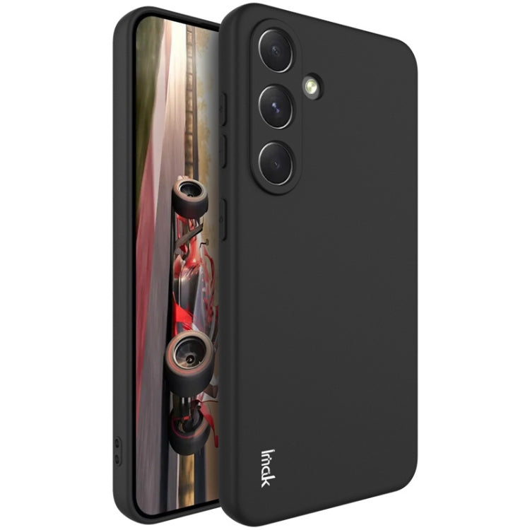 For Samsung Galaxy S24 5G IMAK UC-3 Series Shockproof Frosted TPU Phone Case(Black)
