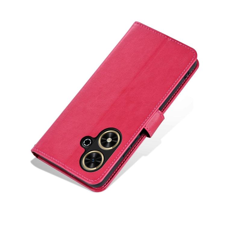 For Honor Play 50 / 50m 5G AZNS Sheepskin Texture Flip Leather Phone Case(Red)