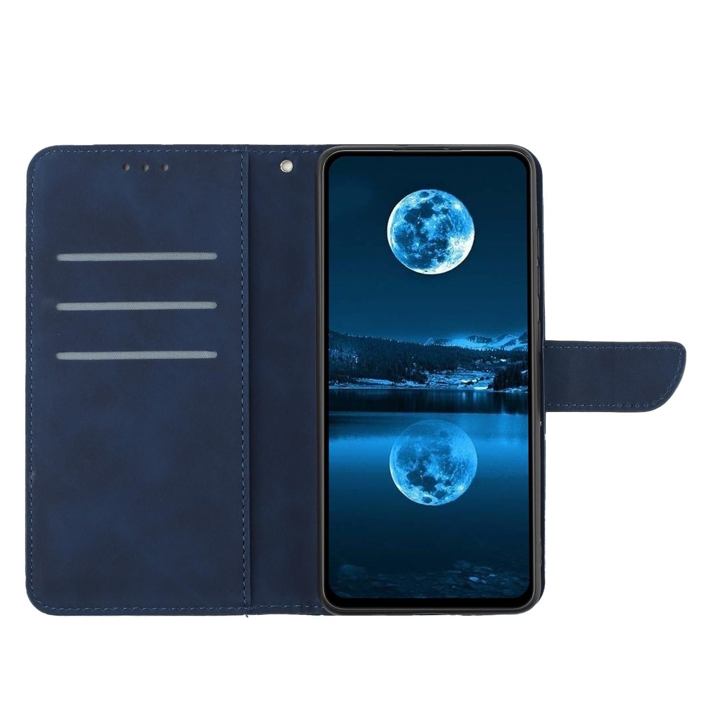 For vivo V50 Lite 5G Stitching Embossed Leather Phone Case(Blue)