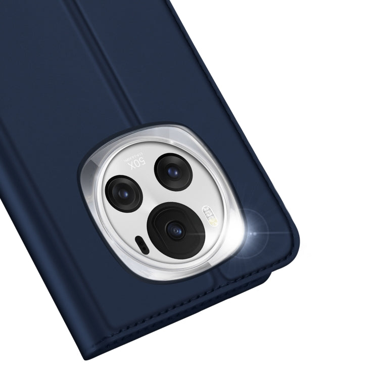 For Honor Magic6 DUX DUCIS Skin Pro Series Flip Leather Phone Case(Blue)