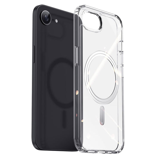 For iPhone 16e DUX DUCIS Clin Mag Series Magsafe TPU Phone Case(Transparent)