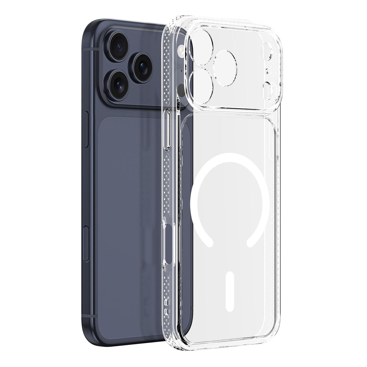 Compatible with iPhone 18 Pro Max DUX DUCIS Clin Mag Series Magsafe TPU Phone Case - Transparent