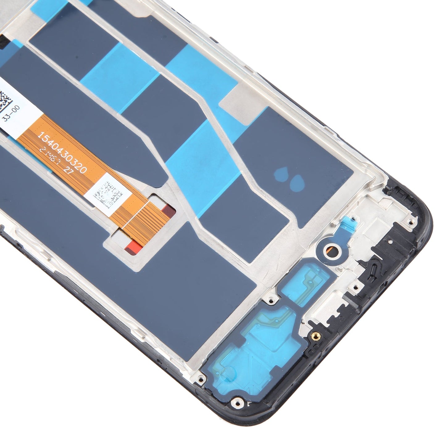 For Realme Q3s OEM LCD Screen Digitizer Full Assembly with Frame