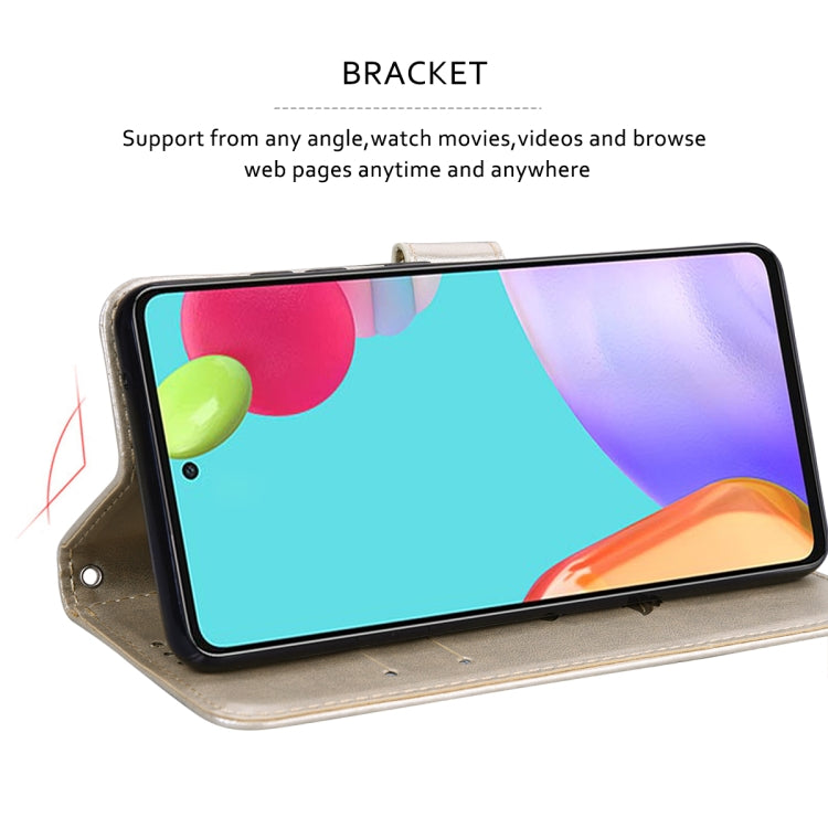 For Honor X6a Rose Embossed Flip PU Leather Phone Case(Gold)