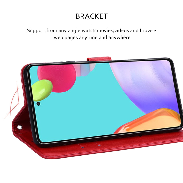 For Honor X9a / Magic 5 Lite Rose Embossed Flip PU Leather Phone Case(Red)