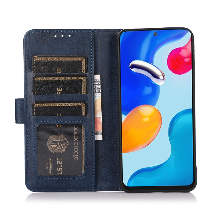 For Honor X8b Cow Texture Leather Phone Case(Blue)