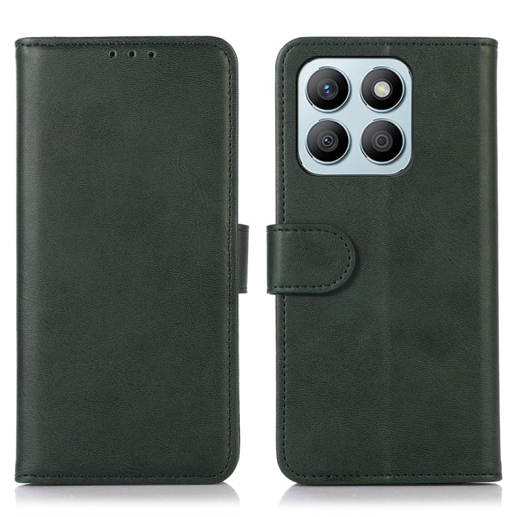 For Honor X8b Cow Texture Leather Phone Case(Green)