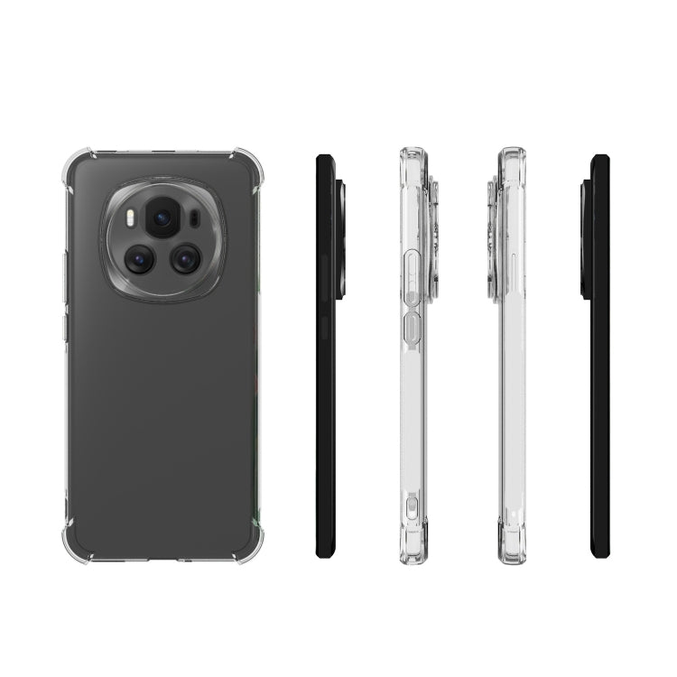 For Honor Magic6 5G Shockproof Non-slip Thickening TPU Phone Case(Transparent)