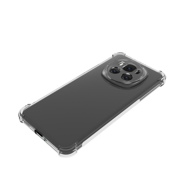 For Honor Magic6 5G Shockproof Non-slip Thickening TPU Phone Case(Transparent)
