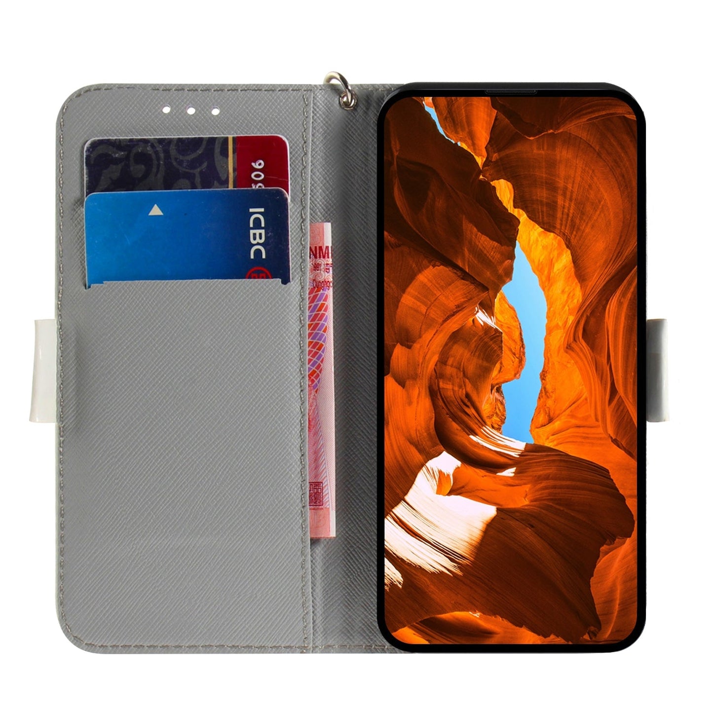 For iPhone 16e 3D Colored Horizontal Flip Leather Phone Case(Cute Cat)