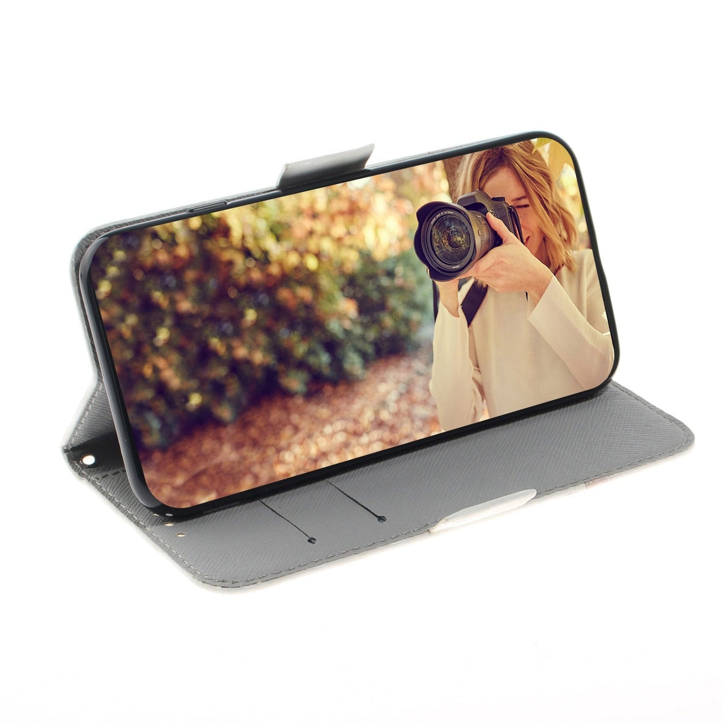 For iPhone 16e 3D Colored Horizontal Flip Leather Phone Case(Cute Cat)
