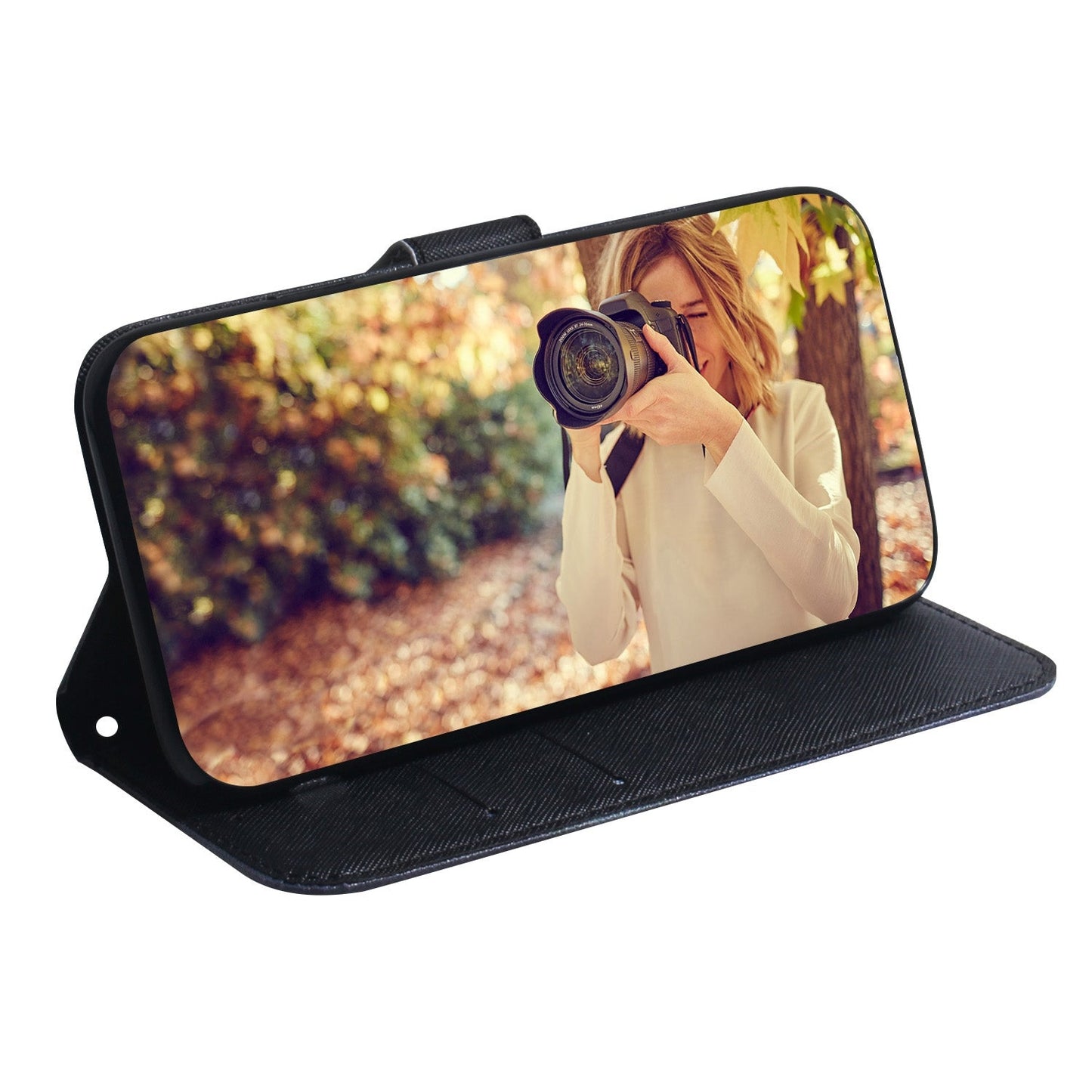 For iPhone 16e Coloured Drawing Flip Leather Phone Case(Panda)