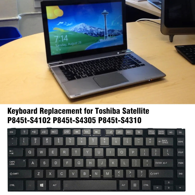 For TOSHIBA L840 / L800 Keyboard with Frame