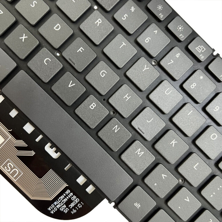 For Dell Inspiron 7490 / Vostro 5390 US Version Backlight Laptop Keyboard(Black)