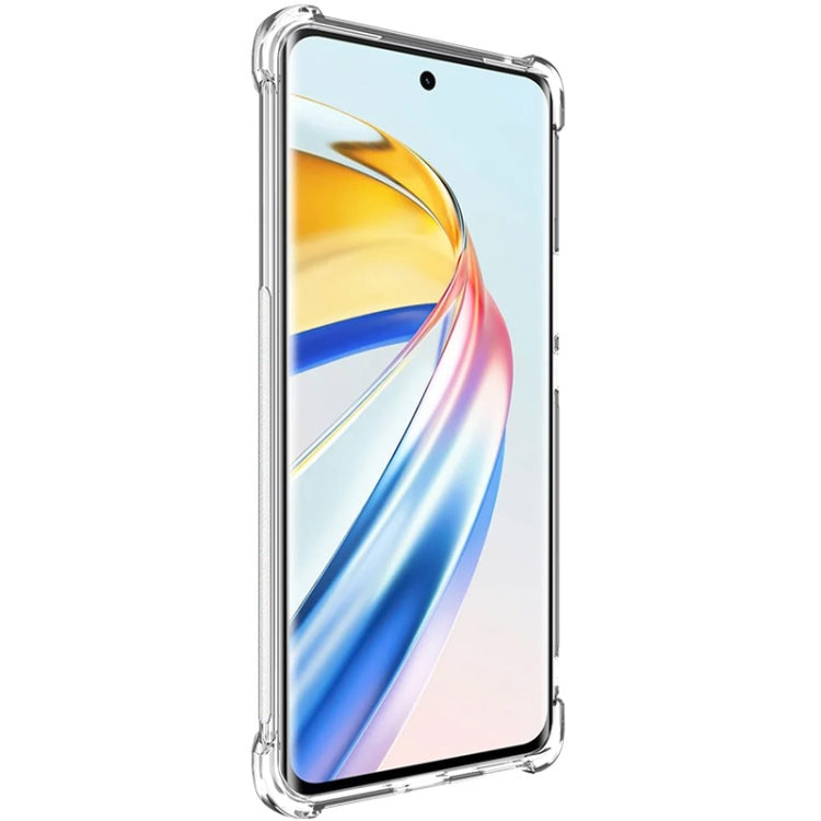 For Honor X9b 5G imak Shockproof Airbag TPU Phone Case(Transparent)