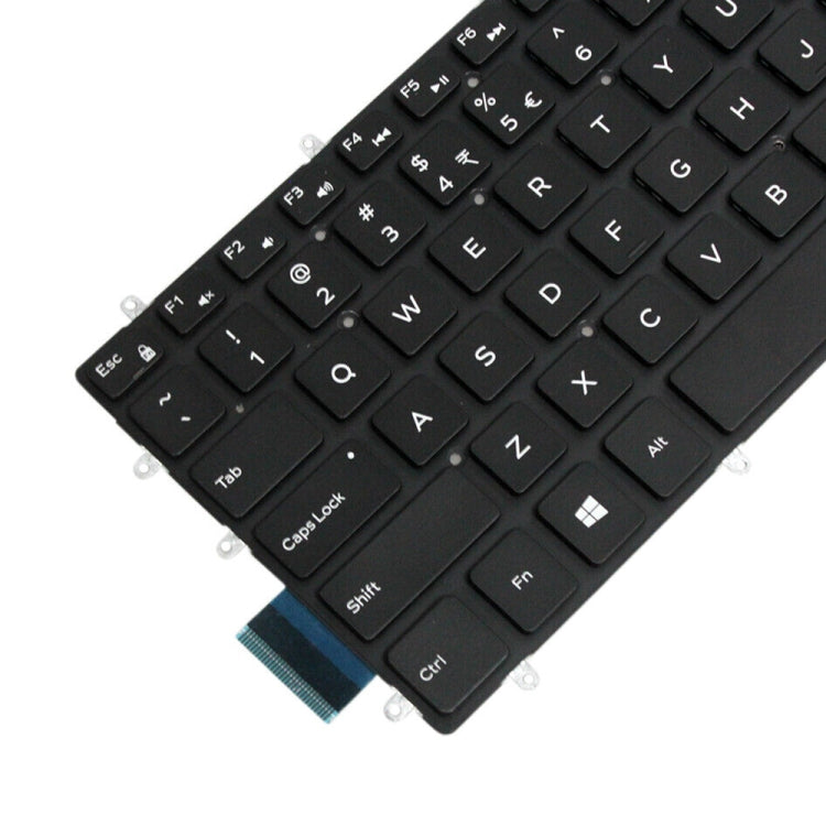 US Version White Word Laptop Keyboard For Dell G3 3579 3779 / G5 5587 / G7 7588(Black)