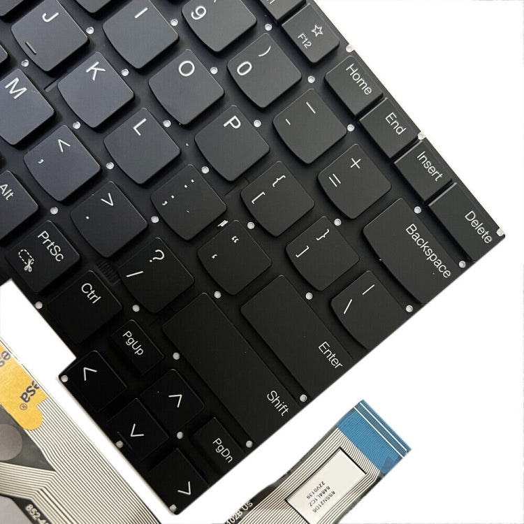 For Lenovo ThinkPad T14s Gen 3 21BR 21BS US Version Laptop Keyboard(Black)
