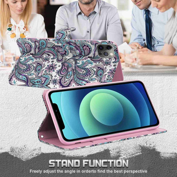 For Samsung Galaxy S24 5G 3D Painting Pattern Flip Leather Phone Case(Swirl Pattern)