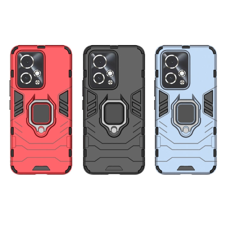 For Honor 90 GT 5G PC + TPU Shockproof Protective Phone Case with Magnetic Ring Holder(Black)