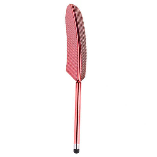 Electroplated Feather Stylus Pen(Red)