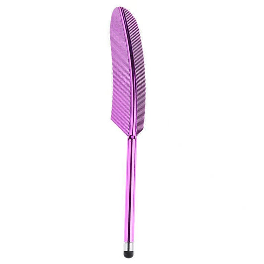 Electroplated Feather Stylus Pen(Violet)
