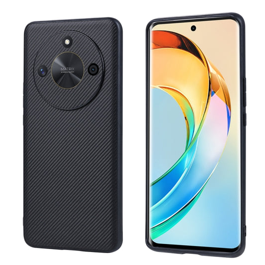 For Honor X50 ViLi TC Series Kevlar Carbon Fiber Texture Phone Case(Black)