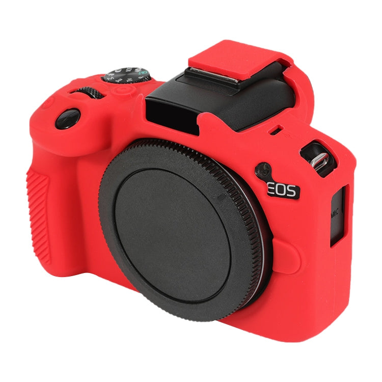 For Canon EOS R50 Soft Silicone Protective Case(Red)