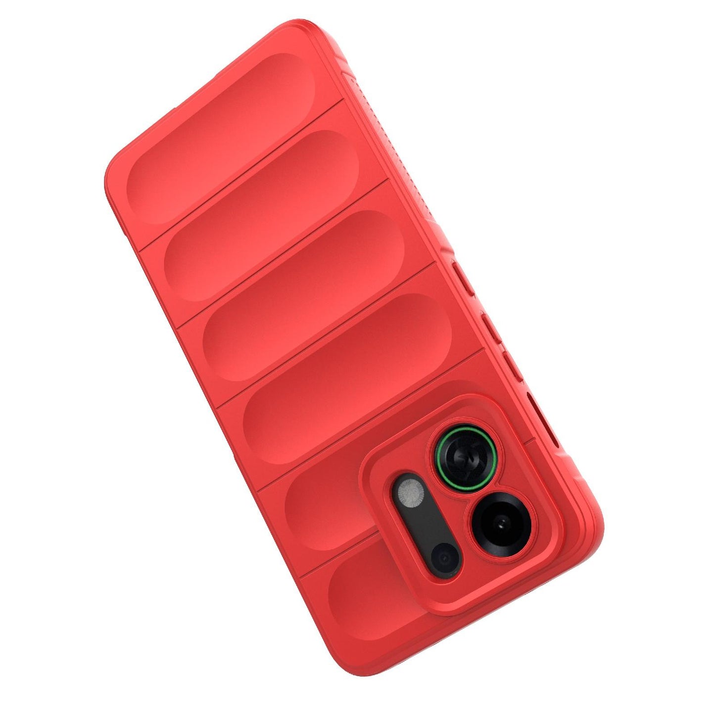 For OPPO K13 Turbo 5G / Turbo Pro 5G Magic Shield TPU + Flannel Phone Case(White)