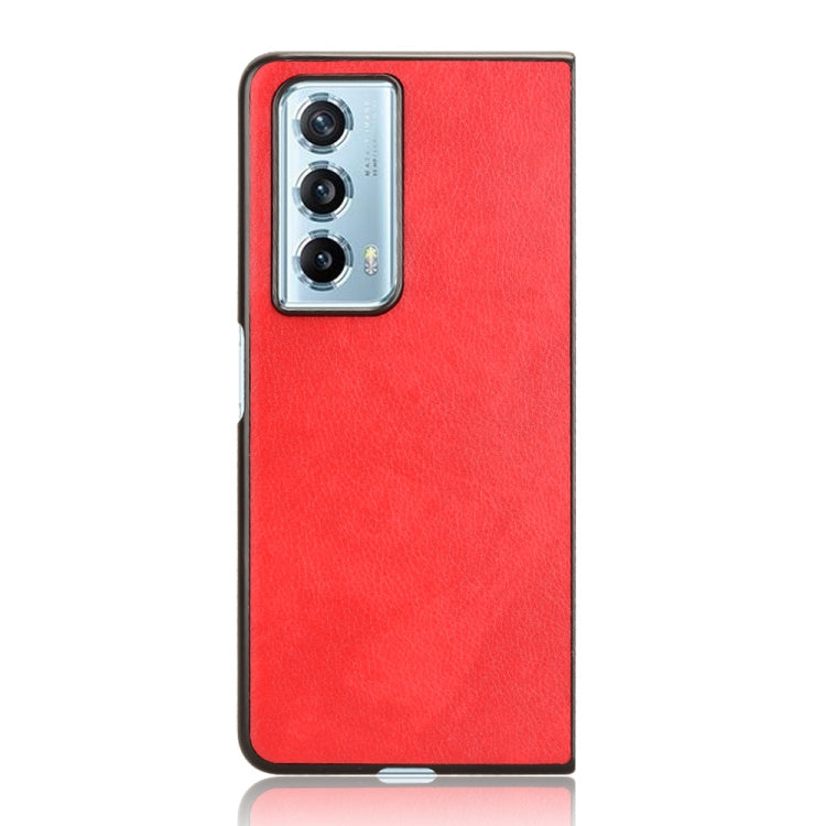 For Honor Magic Vs2 Litchi Texture Back Cover Phone Case(Red)