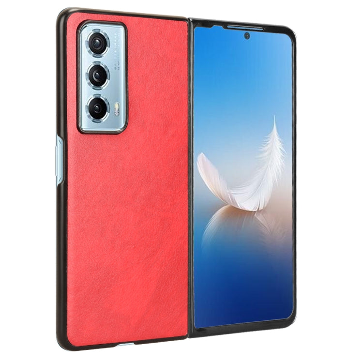 For Honor Magic Vs2 Litchi Texture Back Cover Phone Case(Red)
